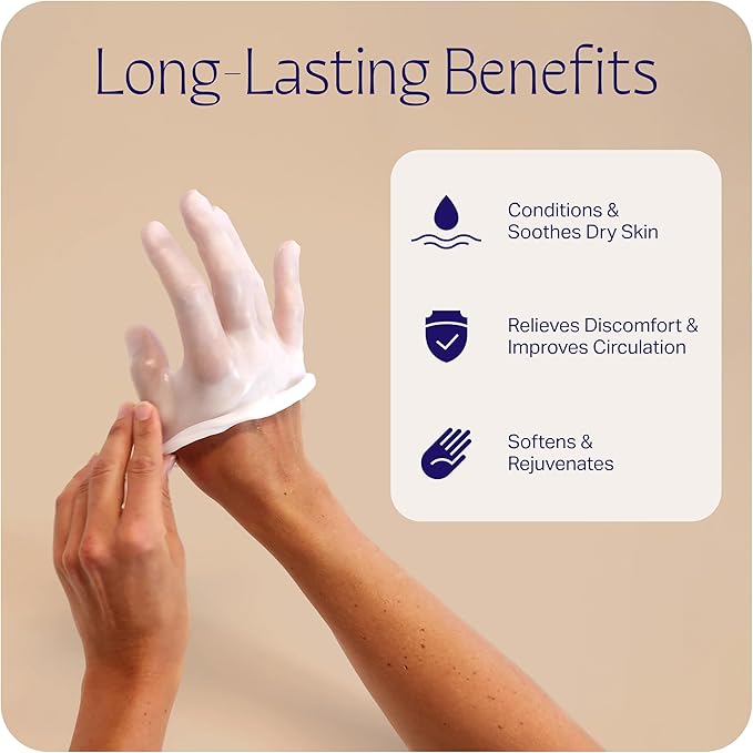 Therabath Paraffin Wax Refill - Thermotherapy - Use to Relieve Arthritis Discomfort, Stiff Muscles, & Dry Skin - For Hands, Feet, Body - Deeply Hydrates & Protects - Made in USA, 4 lb. Vanilla Cupcake