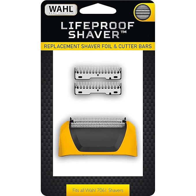 Wahl Yellow Lifeproof Shaver Replacement Foils, Cutters and Head for 7061 Series - Model 7045-100