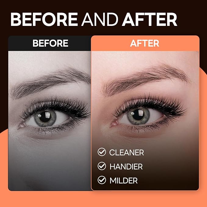 ARISON LASHES Lash Shampoo Eyelash Extension Cleanser, Lash Extension Shampoo, Professional Lash Shampoo for Lash Extensions Eyelid Foaming Cleanser for Salon and Home Use 500ML