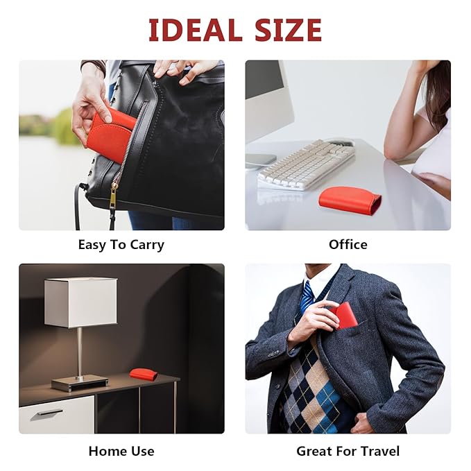 12 Set Manicure Set Bulk Mini Manicure Nail Clipper Kit 7 in 1 Stainless Steel Professional Nail Care Pedicure with Travel Portable Bag Grooming Kits for Women Men Home(Red)