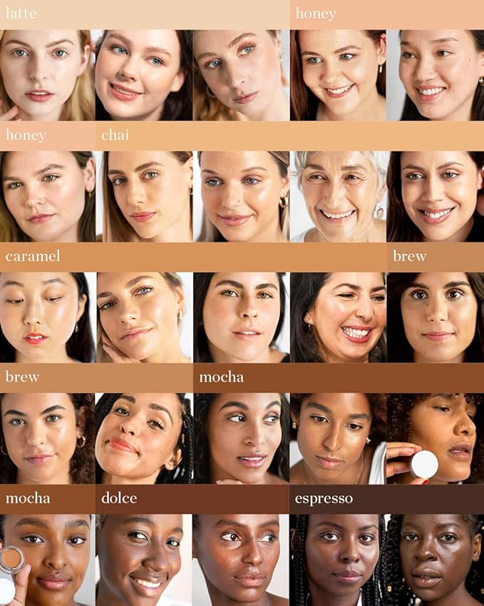 Ere Perez - Natural Arnica All-Cover Pot Concealer | Med-Full Coverage, Satin Finish, Calming, Nourishing | Vegan, Cruelty-Free, Clean Beauty (Dolce, 0.18 oz | 5 g)