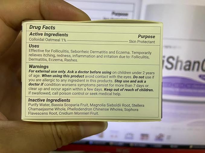 Folliculitis Treatment, Highly Effective Folliculitis Cream, Natural folliculitis for Itching, Redness, Inflammation, Ache, Burning, 3.53 Oz