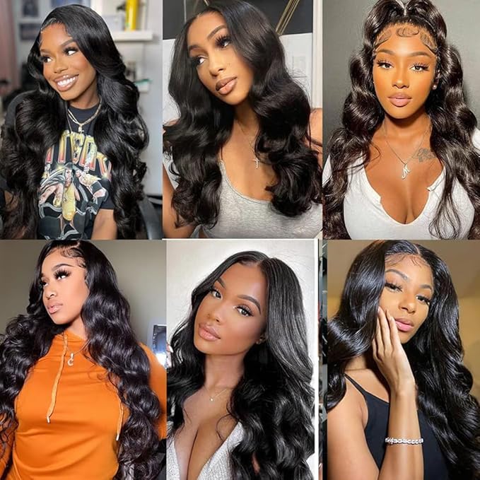 2x6 HD Transparent Skinlike Human Hair Lace Closure Body Wave 12inch 100% Brazilian 2x6 Closure Virgin Human Hair Kim K Middle Part Closure Body Wave Natural Black Glueless Pre Plucked Bleached