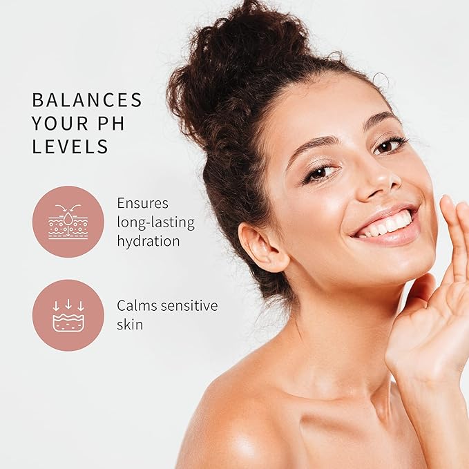 PURE'AM - Korean Toner for Dry Skin - Deeply Hydrating - Hyaluronic Acid & Vegan Ceramides - Korean Skincare Toner for Face, Sensitive Skin - Redness & Acne - 8.4 fl. oz, 250 ml