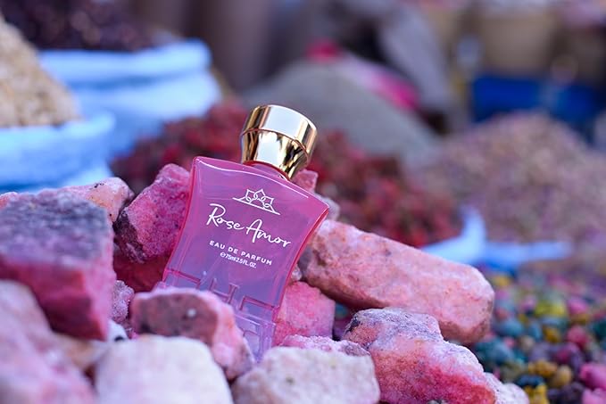 H Habibi Rose Amor Cologne For Women, Long-Lasting Eau de Parfum Spray (2.5 Oz), Premium Mothers Day Gift for Her - Elegant Arabian Perfume for Women with Citrus & Warm Amber Scents that Lasts All Day