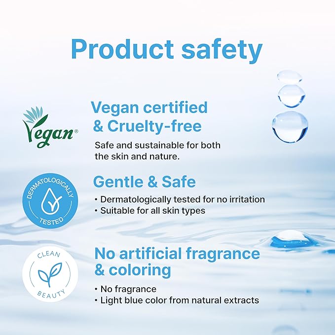 Face Republic Hydro Boost Solution Serum 45ml 1.52 fl oz | Hyaluronic acids, Adenosine | Hydrating, Refining | Anti-wrinkle | No Artificial Color | For Dry, Sensitive Skin | Vegan Korean Skin Care