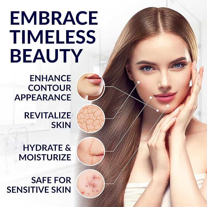 Stylia V-Line Lifting Collagen Face Mask with Hyaluronic Acid & Aloe Vera - Spa Quality Chin Strap - Jawline Shaper Collagen Mask - Face Masks Skincare - Chin Strap for Sleeping - 20PC