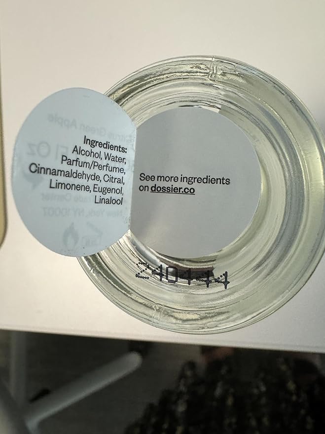 Dossier - Citrus Green Apple - Eau de Parfum - Inspired by D'Gabbana's Light Blue - Perfume Luxury - Pure Infused - For Women - Fragrance 1.7 oz (Spray 50ml)