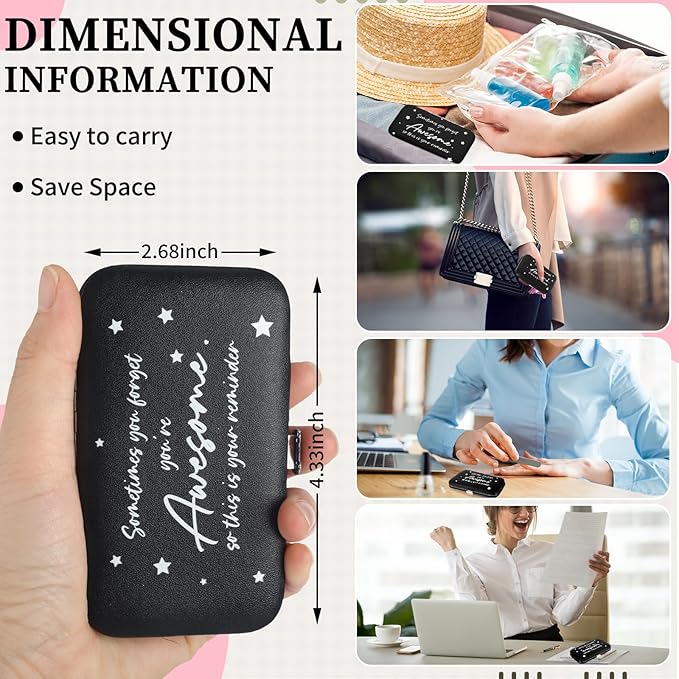 24 Set Manicure Kit Bulk Nail Clippers 7 in 1 Stainless Steel Grooming Nail Kit Employee Teacher Appreciation Gift Bulk Professional Pedicure Tool for Women Personal Care(Black)