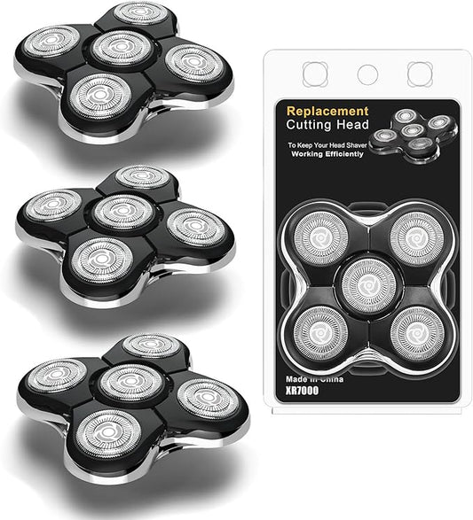 XR7000 Balder Pro Replacement Head Compatible with Remington Balder Pro Head Shaver Model XR7000/XR1500/XR1501 (3 Count)