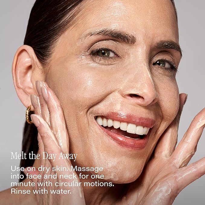 SKINN Daily Evening Face Wash, Multi-Action Cream, Olive & Enzyme Cleanser, 4oz - Facial Cream for Removing Makeup, Impurities & Dead Skin Cells