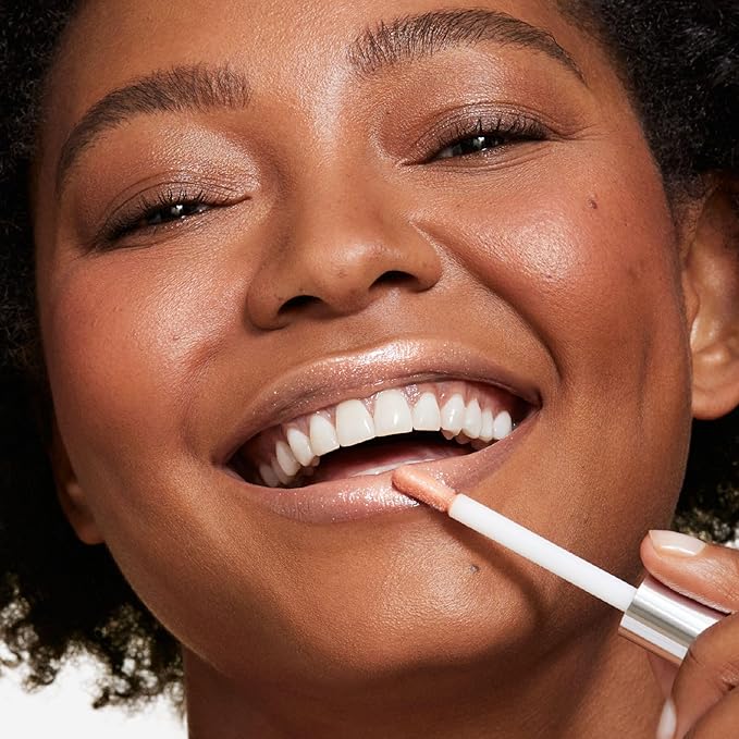 Woosh Beauty, Spin-On Lip Gloss, Hydrating Hyaluronic Acid & Shea Butter, No Fine Lines, Shine Finish, Vegan & Cruelty-Free - Glaze