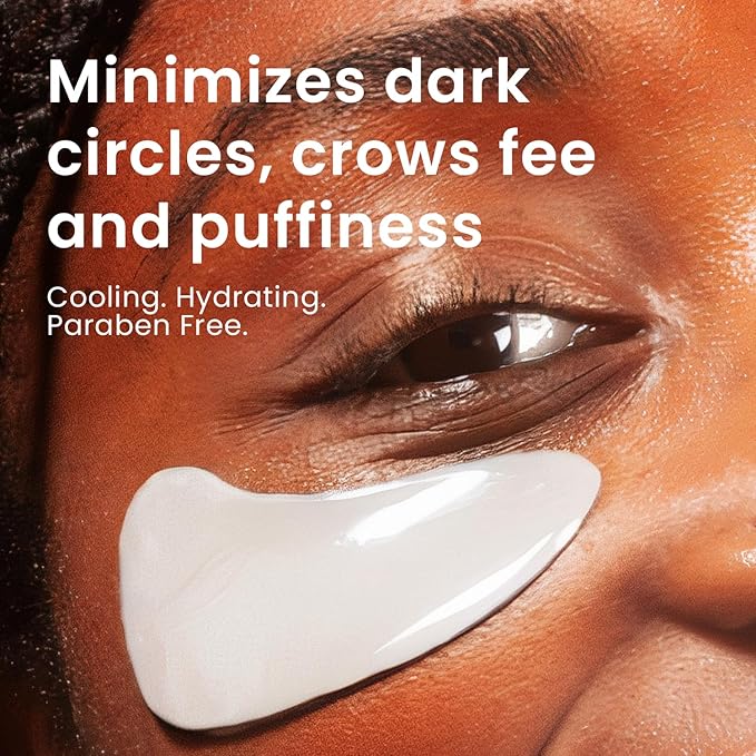 BLAQ Snow Circles Premium Under Eye Hydrating Patches for Dry Skin, Dark Circles and Puffiness. Snow Mushroom, Green Tea, Marine Algae, Vegan and Cruelty-Free, 15-Pack