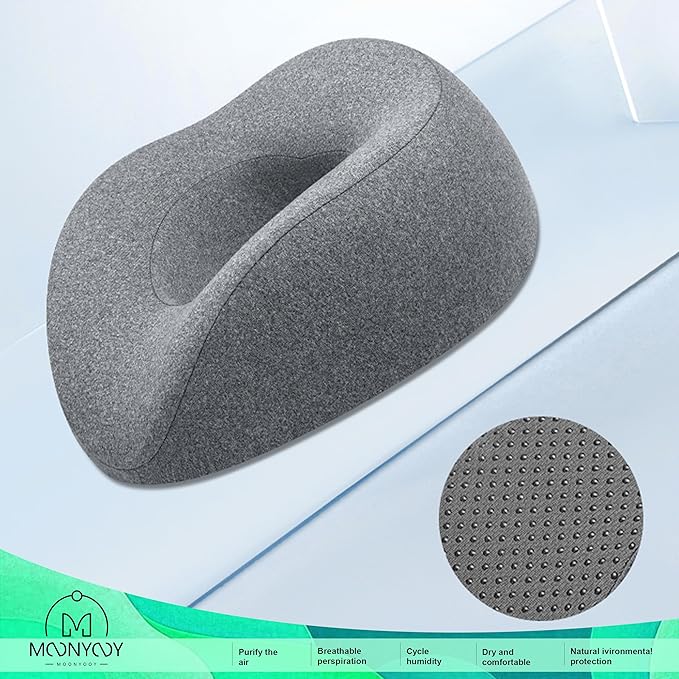 Massage bed Pillow Face Down Massage Headrest Bed For After Eye Surgery For Sleeping Retina Surgery Vitrectomy Recovery Equipment - Comfortable & Adjustable Support For Faster Healing & Pain Relief