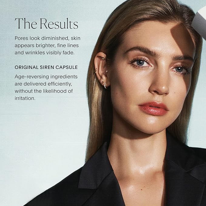 U Beauty Resurfacing Compound - Anti-Aging Daily Serum with Mandelic Acid, a Gentle Blend of Exfoliants, Retinol + Vitamin C for Smoother, Brighter, & Revitalized-Looking Skin - 1.7 fl oz