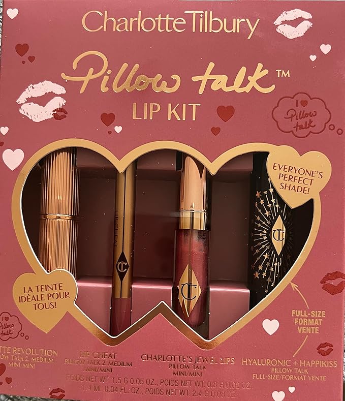 CHARLOTTE TILBURY Pillow Talk Lip Wardrobe Set