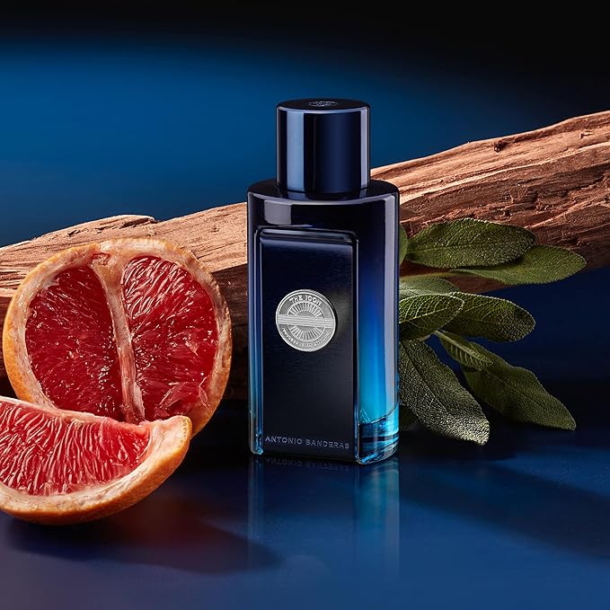 Banderas Antonio Perfumes - The Icon, Eau de Toilette for Men - Long Lasting - Masculine, Elegant, With Personality Fragance - Amber Woody Notes - Ideal for Special Events - 6.8 Fl Oz