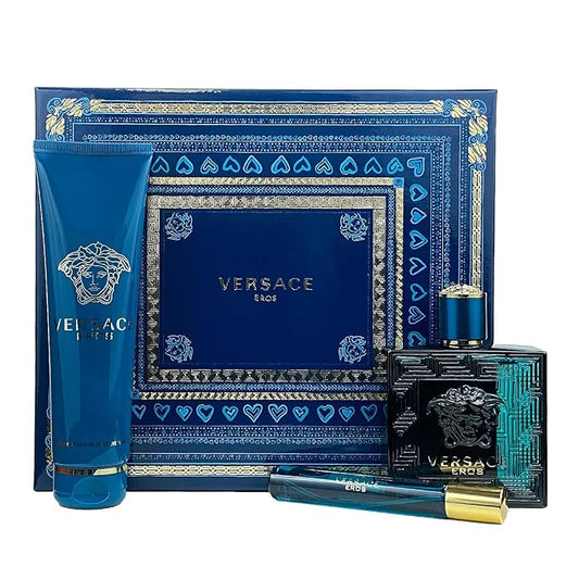 Versace Versace Eros Men 3 Pc GiftSet