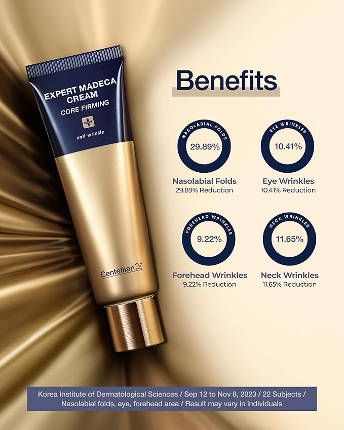 CENTELLIAN 24 Expert Cream (Core Firming, 1.69fl oz) - Premium Firming Moisturizer for Sagging, Dry, Sensitive Skin. Korean Skin Care. Centella Asiatica, TECA, Gotu Kola