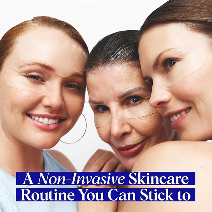 Wrinkles Schminkles Neck Wrinkle Patch, 1-Pack, Reusable Hypoallergenic Silicone Smoothing Pad for Neck Wrinkle Prevention + Patch Cleanser 2 oz, Clean Patches Without Breaking Down The Adhesive