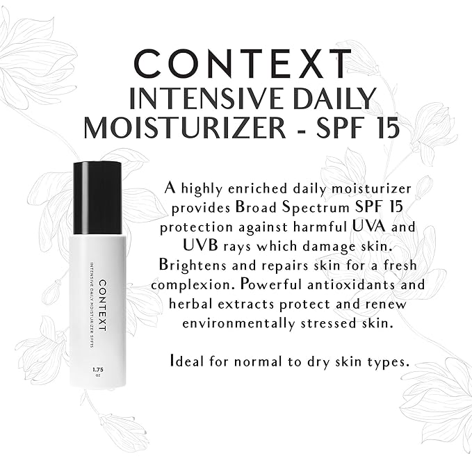 CONTEXT SKIN Anti-Aging Face Moisturizer with Vitamin C & E - Lightweight Hydrating Face Cream with Antioxidants, Tangerine Oil - Face Sunscreen Protection for Normal to Dry Skin