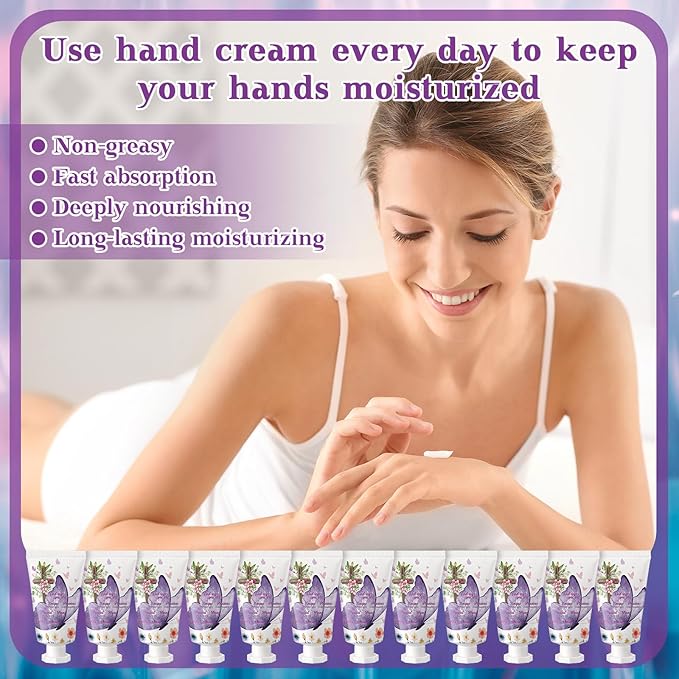 50 Pack Christian Hand Lotion Bulk Gifts for Women Mother Day Bible Mini Travel Hand Lotion Bulk for Stocking Stuffers Gifts Women Church Appreciation Teachers Coworkers(Vibrant)