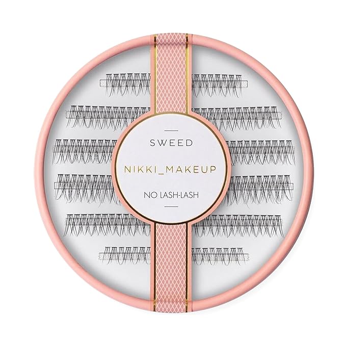 SWEED - No Lash-Lash False Eyelashes | Tapered, Natural, Lightweight | Vegan, Cruelty-Free, Clean Beauty (6mm, 8mm, 10mm, 12mm)