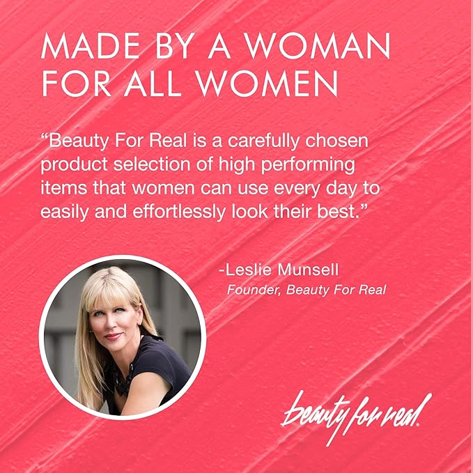 Beauty For Real MVP Tinted Moisturizer & Concealer, Deep 1 - Also Acts as a Primer, SPF 25 Sunscreen & Complexion Perfector - Anti-Aging Hydration & Coverage - 1.5 fl oz