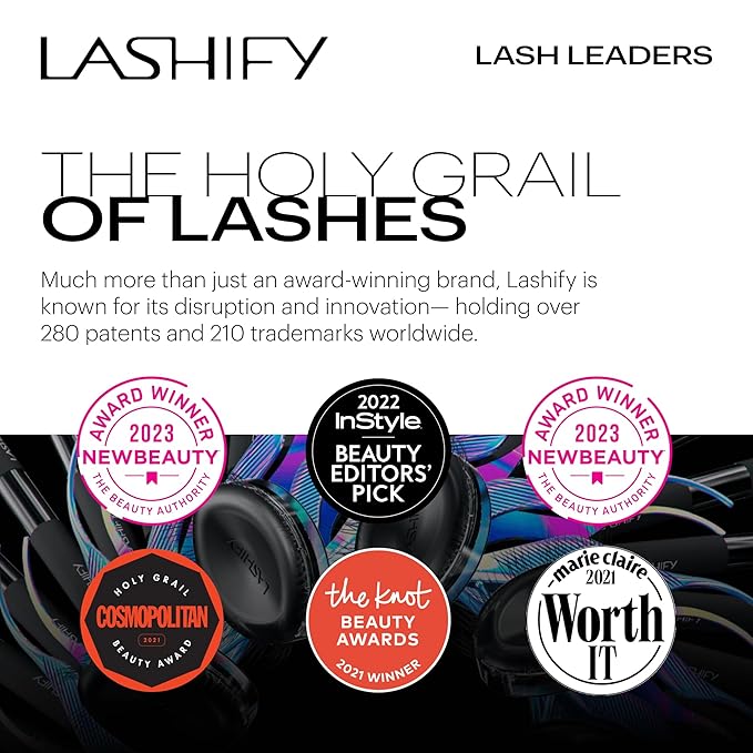 Lashify Extreme 11mm Gossamer DIY Eyelash Extensions Refill, Black, Easy False Lashes To Add Tremendous Volume