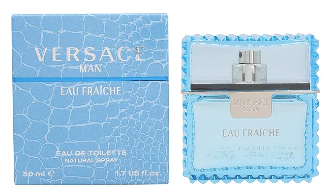 Versace Man Eau Fraiche by Versace for Men 1.7 oz Eau de Toilette Spray