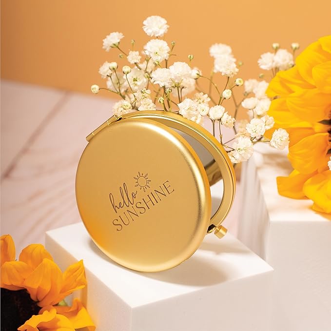 The Love Crate Co Sunflower Gifts for Women, 15pc Gift Box for Birthdays, Get Well Soon Basket, Thinking of You Care Package, Sunshine and Wellness Presents for Women.