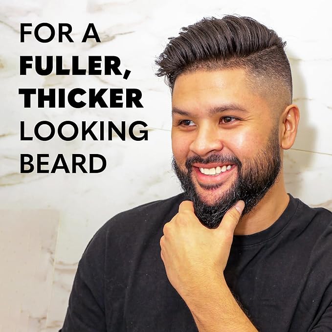 The Beard Club Biotin Vitamin Spray for Facial Hair Growth - Natural Formula for Fuller, Thicker Beard, Easy-to-Use, Nourishing & Soothing for All Beard Types & Skin