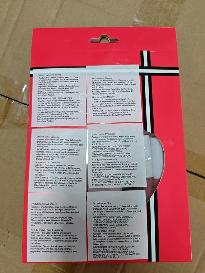 All-in-one Holiday Makeup Gift Set | Full Makeup Kit for Women Essential Starter Bundle Include Eyeshadow Palette Lipstick Blush Cream Concealer Face Powder Eyeliner Mascara Lipgloss Brush