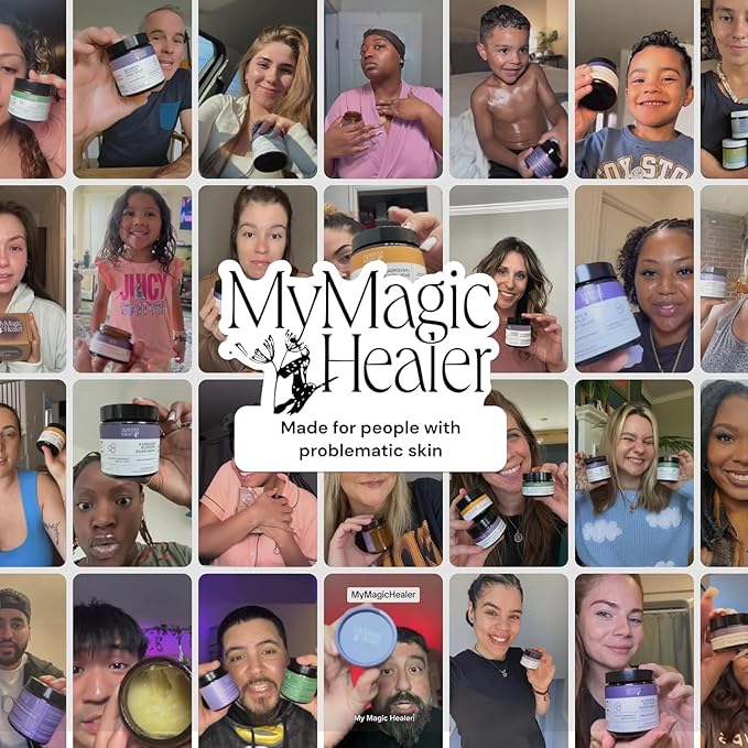 Thyme & Tea Tree Flare Care | Solution for Painful Pimples, Cystic Acne, Ingrowns, Folliculitis, Groin Flare Ups, Razor Bumps | Bartholin | Safe Flare-Up Solution with Egg Yolk Extract & Tea Tree 1 oz