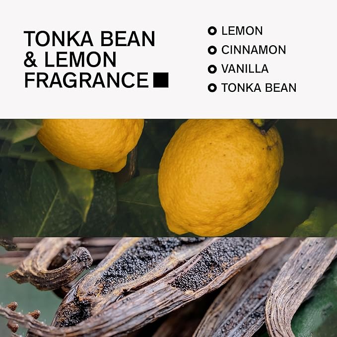 Aluminum-Free Deodorant for Men by Bravo Sierra, 2-Pack -Contains Natural Ingredients – Long Lasting All-Day Odor and Sweat Protection -Tonka Bean and Lemon, 3.2 oz -Paraben-Free, Vegan & Cruelty-Free