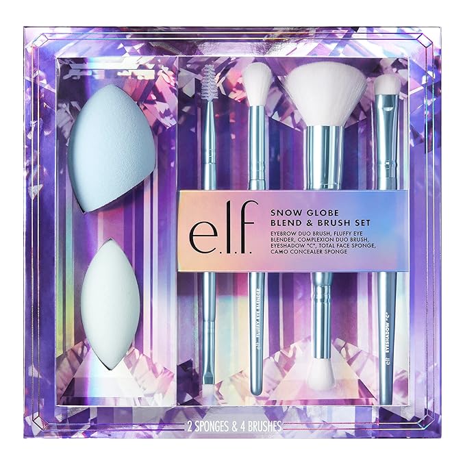 Elf, Snow Globe Blend & Brush Set, 1 Count