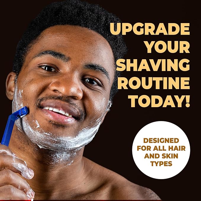 DeadeyeDick's 3-in-1 Shave Butter | Natural Shave Cream for Face, Head & Body | Gentle, Non-Irritating Formula for All Skin Types | 16 FL OZ