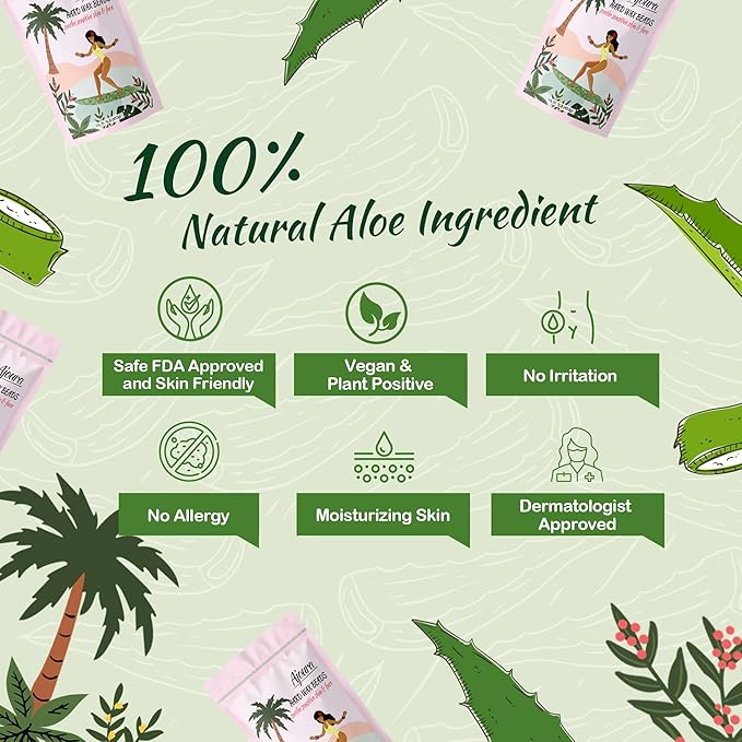 Ajoura 1lb Hard Wax Beads for Sensitive Skin Hair Removal - Aloe Wax for Full Body, Bikini, Face, Eyebrow, Back, Chest, Legs, Armpit, Upper Lip - Home Refill for Wax Warmer Kit (Green)