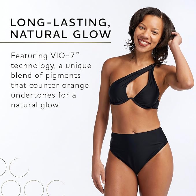 Norvell Venetian Sunless Facial Self Tanner Mousse with Bronzer, 1.7 Fl Oz - Instant Self Tanning - Natural Looking - Anti-Orange - Fake Tan for Bronzing Glow