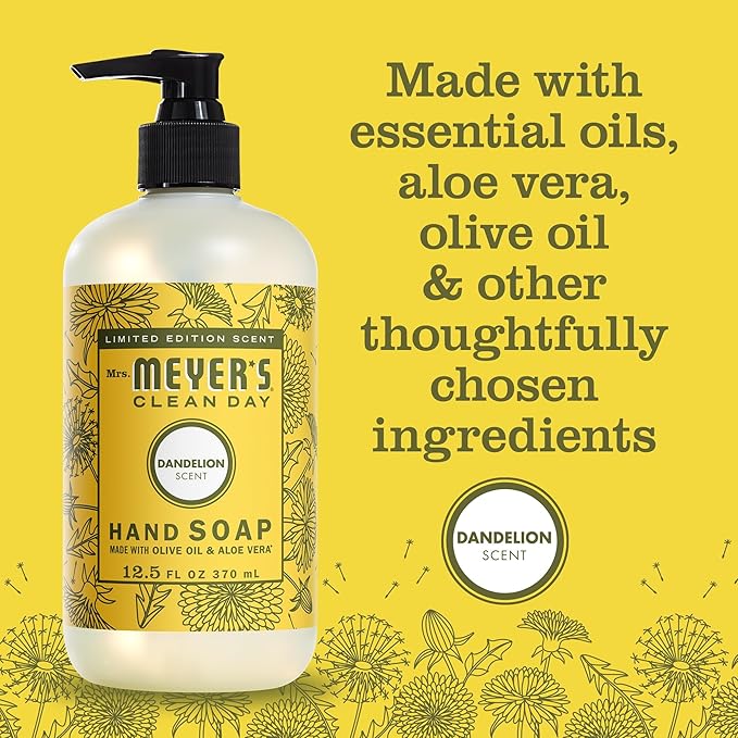 MRS. MEYER'S CLEAN DAY Hand Wash Variation (Dandelion)