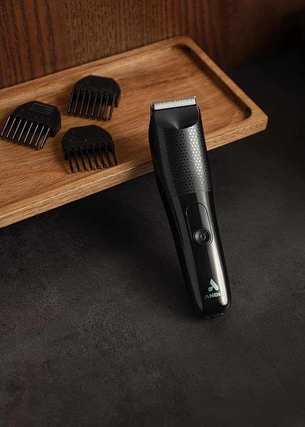 Andis Explorer Groin and Body Hair Trimmer for Men, Bikini Lines for Women, Electric Razor, Wet/Dry Body Shaver, Pubic Trimmer, Manscape, Waterproof, Cordless, Black, 561088