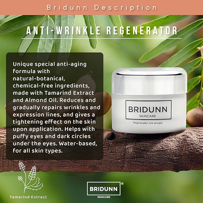 Anti Wrinkle & Face Tightening Regenerating Face Cream with Natural Ingredients