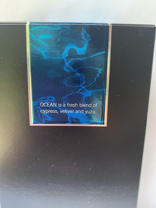 Bath and Body Works 3.4 Ounce Ocean Cologne Spray For Men Original Rectangle Box