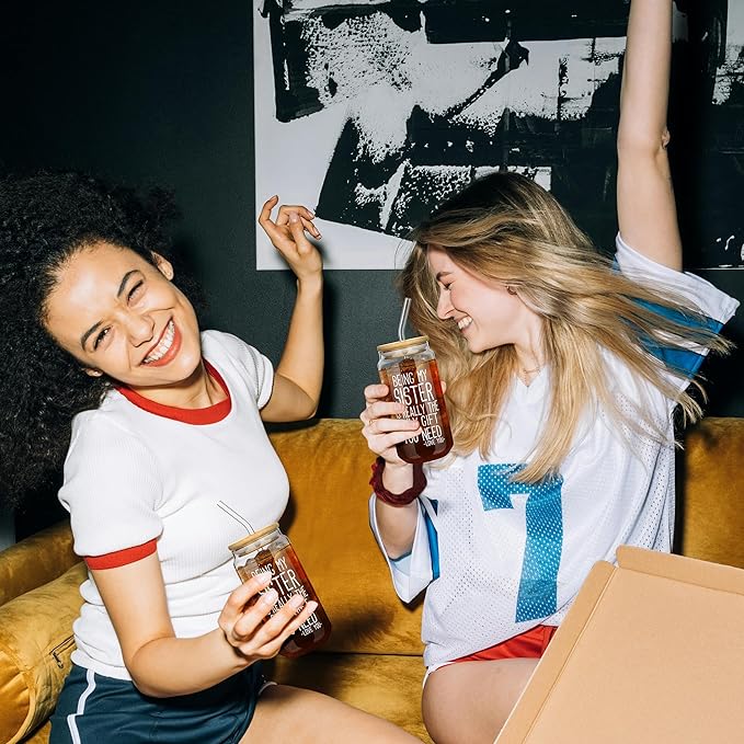 Sister Birthday Gifts, Mothers Day Christmas Birthday Gifts for Sister Set of 7