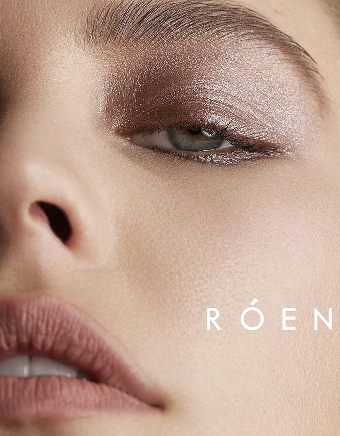 RÓEN Natural 52 Degrees Cool Eye Shadow Palette | Vegan, Cruelty-Free, Clean Makeup