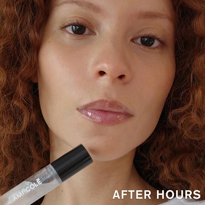 AMI COLÉ Hydrating Lip Treatment Oil (Midnight Kiss Duo), 0.15oz