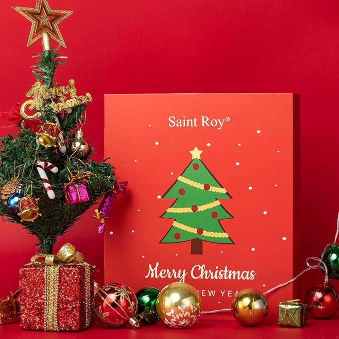 Christmas Gift Set, Bath and Body Gifts Sets for Women, Merry Christmas Surprise Box, 15pcs Luxury Spa Gifts for Her, Teen Girls, New Year Surprise Christmas Skincare Set, Advent Calendar