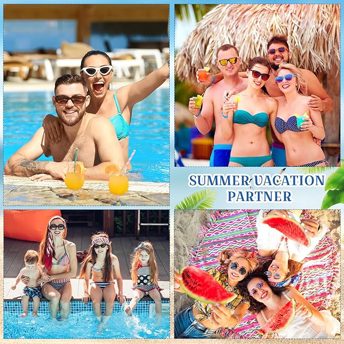 24 Pcs Mini Sunscreen Bulk for Summer Wedding Party Spf 30 Water Resistant Sunscreen Lotion Bulk 1oz Travel Size for Thank You Gifts Wedding Party Supplies(White Cream,Vacation)