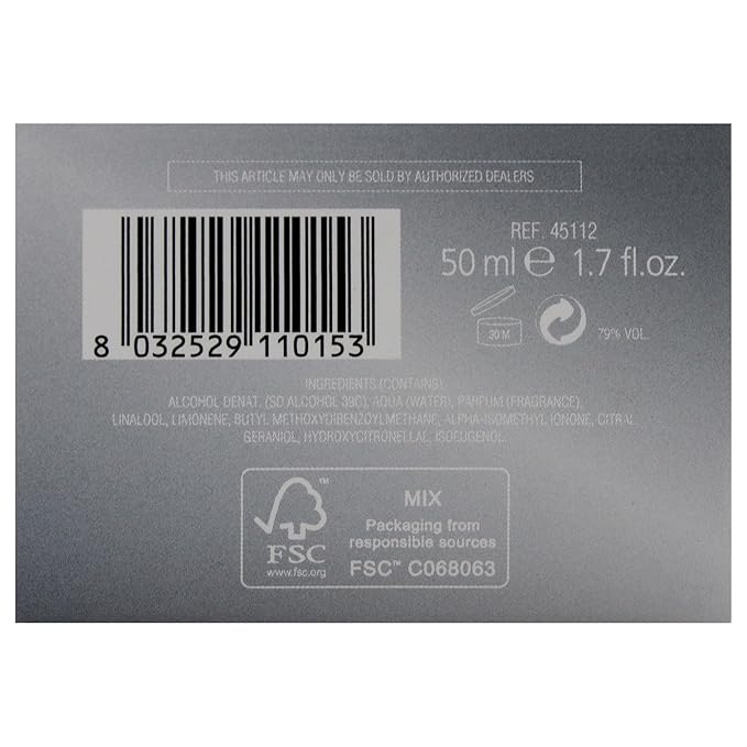 Salvatore Ferragamo Subtil For Men. Eau De Toilette Spray 1.7 Ounces