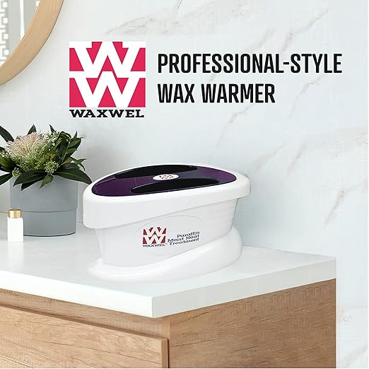 Paraffin Wax Warmer Bath Unit for Hands and Feet for Arthritis Pain Relief and Moisturizing Treatments